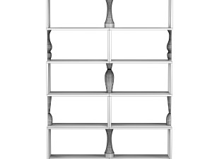perbacco bookcase 3D Model