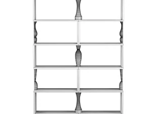 perbacco bookcase 3D Model