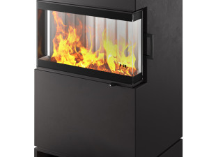 dexters3 fireplace Modelo 3D