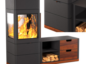 ivy stoves 3Dモデル