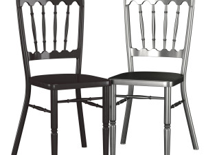 resin chateau chair Modèle 3D