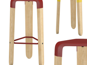 pica pau stool Model 3D