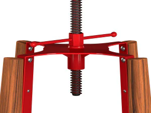 Yun-Barhocker 3D Modell