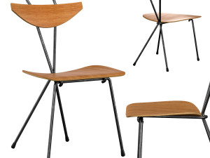 boo ply chair Modello 3D