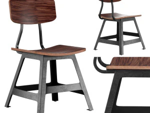 &ccedil;alışma koltuğu ms-525-stw 3D Model