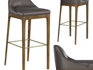 bellagio bar stool art 5333-f Modelo 3D