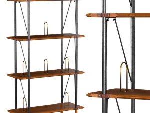 высокая полка для брендивайна 3D Модель