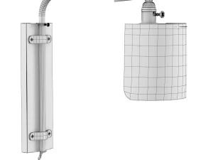 steker tempat lilin dinding ava Model 3D