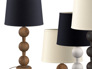 hugo barbell table lamp Modèle 3D
