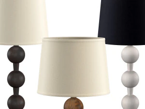 hugo barbell table lamp 3D Model