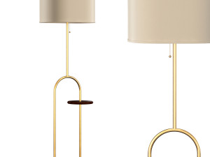 gustav floor lamp 3D Model