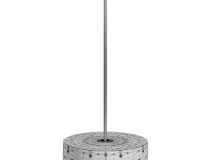 sarah ceiling mount fixture 3D Model