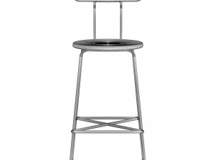 anna stool iron 3D Model