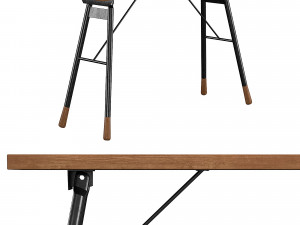 brandywine console table Model 3D