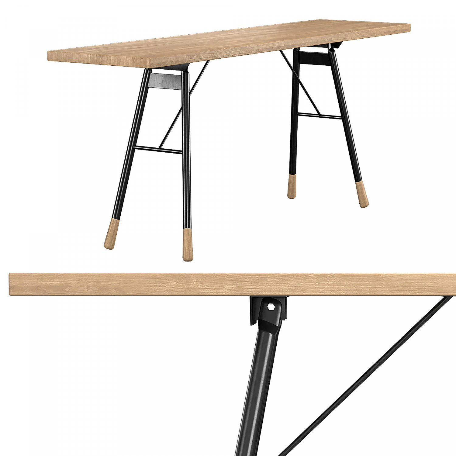 brandywine console large 3D Model .c4d .max .obj .3ds .fbx .stl .blend 