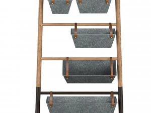 metal hanging bins 3D Model