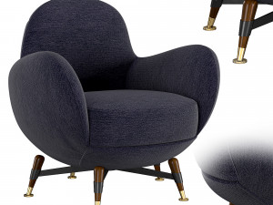 visionnaire mercury anniversary armchair 3D Model