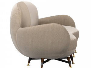 visionnaire mercury anniversary sofa Modelo 3D