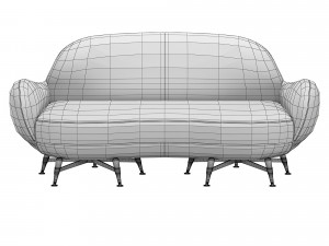 visionnaire mercury anniversary sofa Modelo 3D