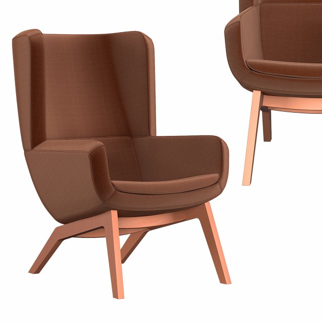 arca chair aa909s 3D-Modell .c4d .max .obj .3ds .fbx .stl .blend 