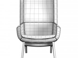 arca chair aa909s 3D Model