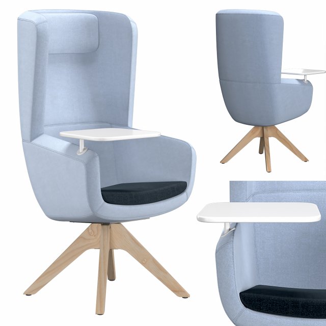 arca chair aa6099 3D Model .c4d .max .obj .3ds .fbx .stl .blend 