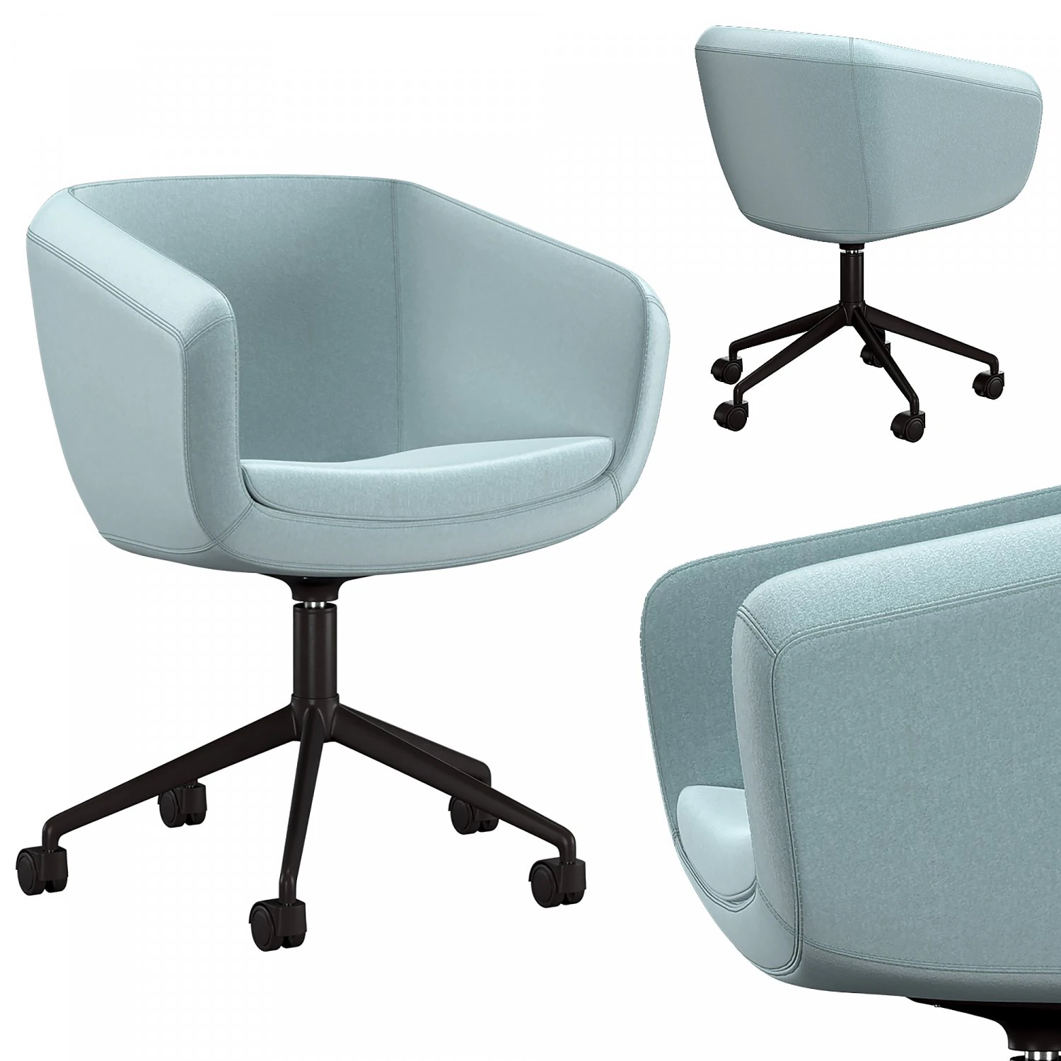 arca chair aa509c 3D Model .c4d .max .obj .3ds .fbx .stl .blend 