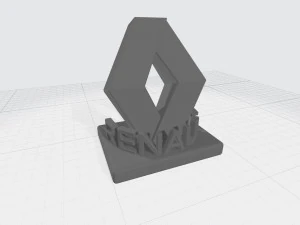 renault logo 3D Print Model