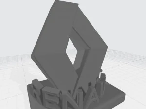 renault logo 3D Print Model