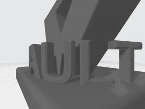 renault logo 3D Print Model