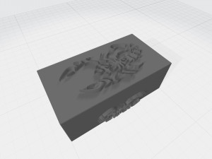 box with horoscope sign scarpion Modelo de Impressão 3D