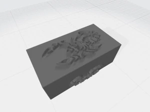 box with horoscope sign scarpion 3D Print Model