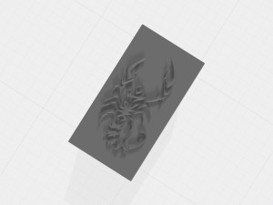 box with horoscope sign scarpion 3D Print Model
