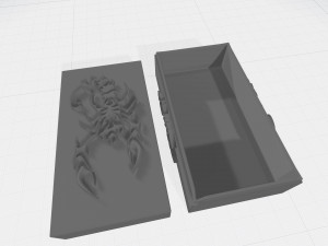 box with horoscope sign scarpion 3D Print Model