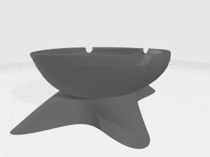 ashtray 3D Print Model