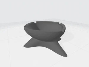 ashtray 3D Print Model