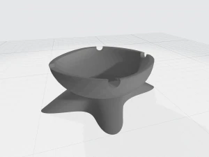 ashtray 3D Print Model