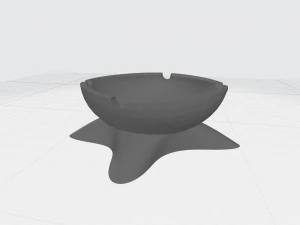 ashtray 3D Print Model