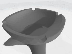ashtray 3D Print Model