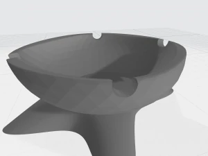 ashtray 3D Print Model