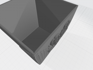 vase with ornament 3D Print Model