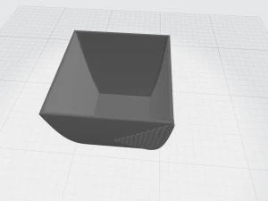vase with ornament 3D Print Model