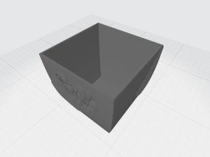 vase with ornament 3D Print Model