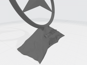 mersedes benz logo Modelo de impresión 3D