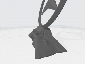 mersedes benz logo 3D Print Model