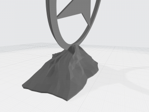 mersedes benz logo 3D Print Model