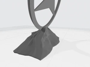 mersedes benz logo 3D Print Model