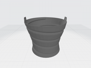 vase bucket Modèles 3D en vedette