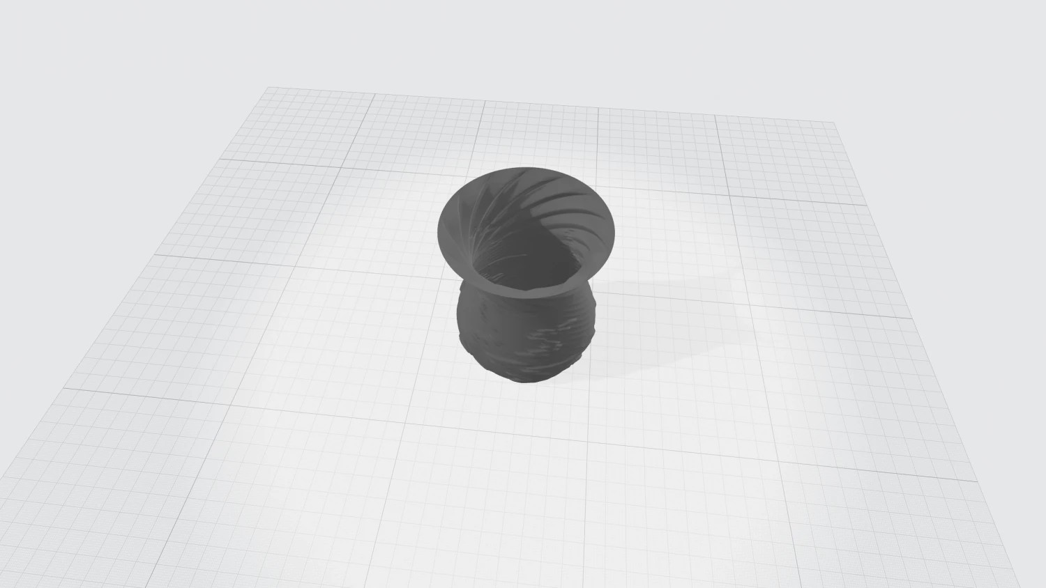 vase with ornament 3D Print Model .c4d .max .obj .3ds .fbx .stl .blend 