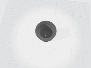 vase with ornament 3D Print Model